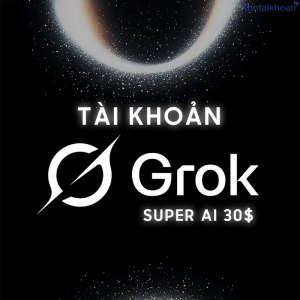Tài khoản Super Grok AI (Grok 3)
