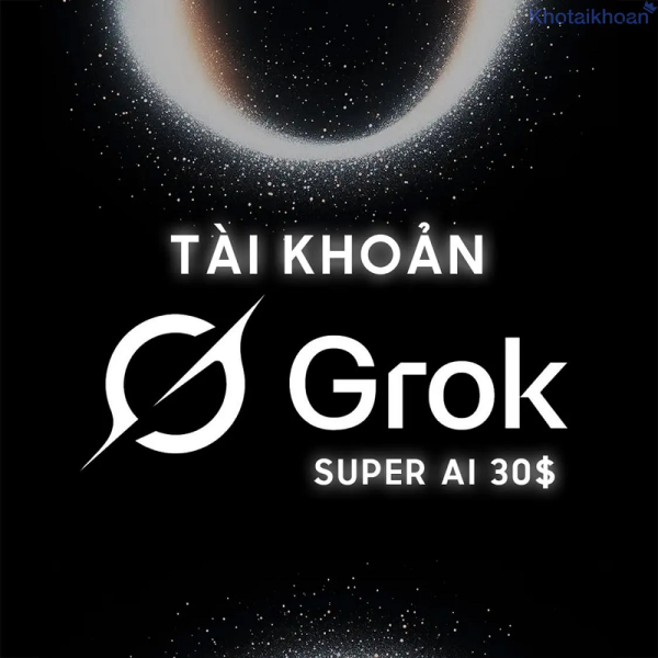 Tài khoản Super Grok AI (Grok 3)